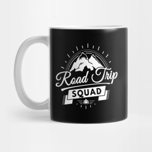 Family Vacation - Road Trip Squad Mountains Mug